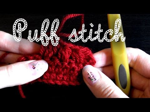 Puff stitch crochet pattern