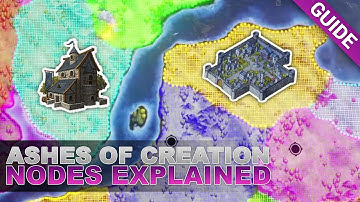 Ashes of Creation | Guide | Node System explained (Zones, Types, Stages, Architecture, Government)