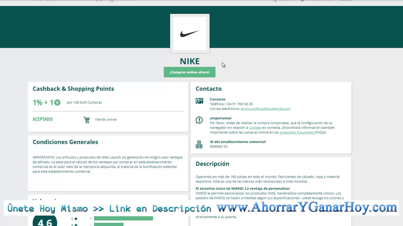 NIKE Comprar con Promociones Cupones Nike - YouTube