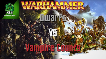 Warhammer Fantasy 6th Edition Battle Report | Vampire Counts vs Dwarfs