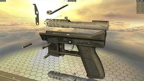 Intratec Tec 9 Semi-Automatic Pistol - Step By Step Disassembly & Reassembly