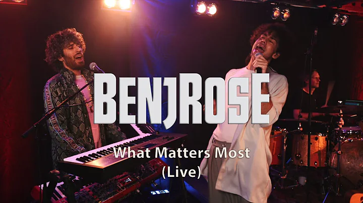 BenjRose What Matters Most (Live Rehearsal Session)