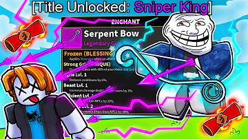 Awakening The SERPENT BOW V3 In Blox Fruits..