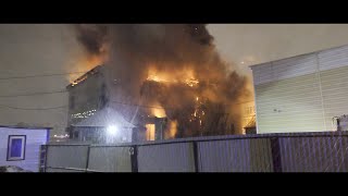 ПОЛНЫЙ РЕПОРТАЖ | Пожар на ЖД Вокзале в Хабаровске 2 ноября 2023