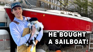 He Bought a Sail Boat and Now is Selling It