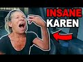 Insane Karen goes CRAZY During Hit-And-Run Arrest