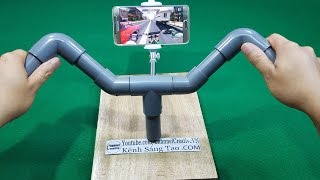 Chế tay lái chơi game đua xe máy cho smartphone