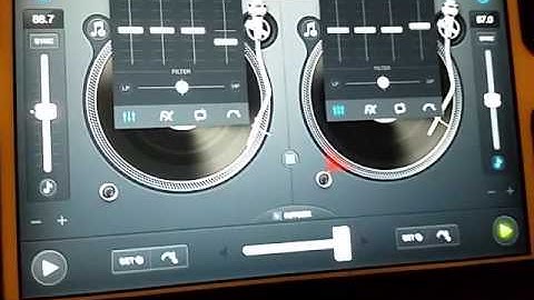 Lucaesse DJ  - Djay2 app for Ipad mini2