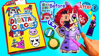 Creating an Amazing Digital Circus Game Book🎪 (+Paper Blind Bag💄)