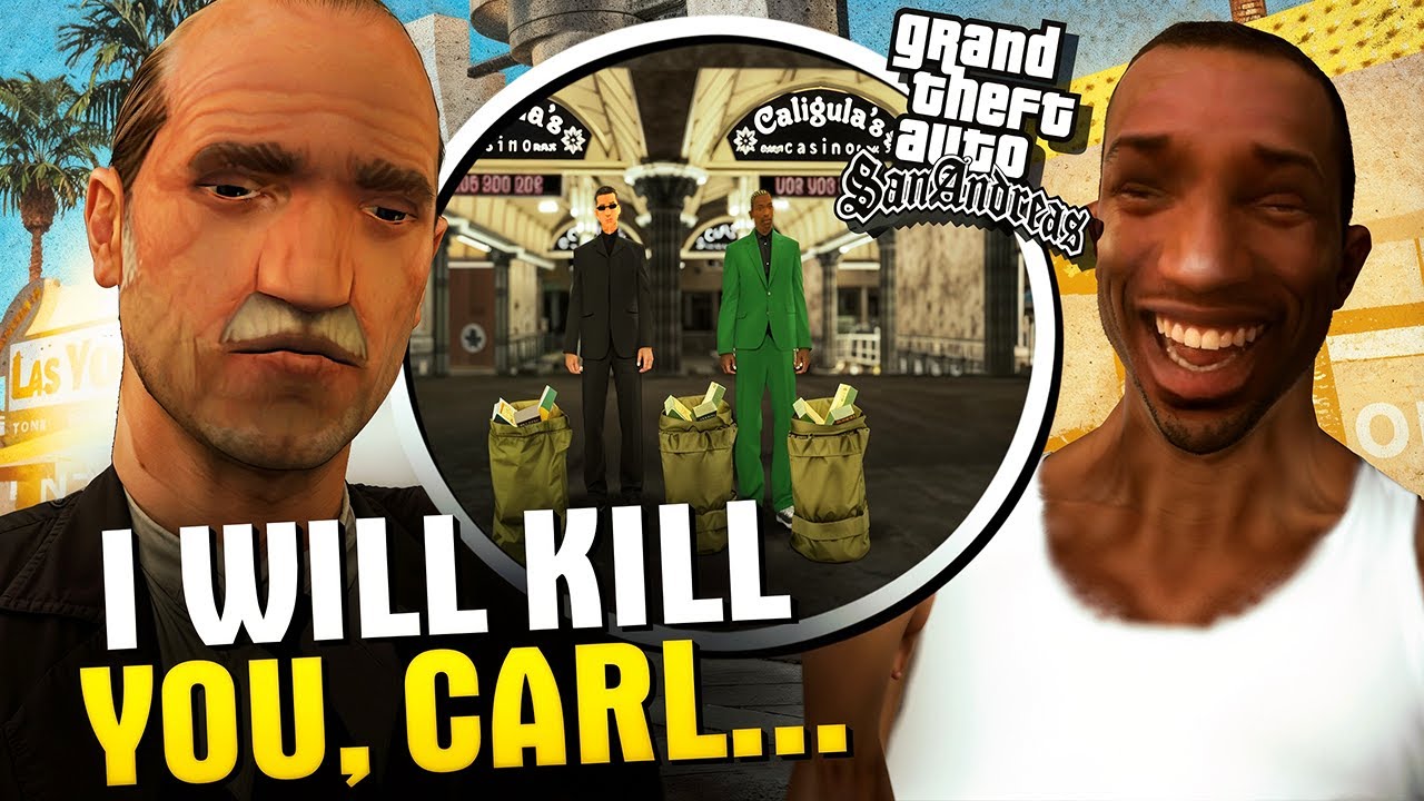 Отомстил ли Сальваторе Си-Джею за ограбление «Калигулы»? | Анализ сюжета GTA SA