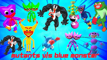 Max Levels Merge Master Blue Monster VS Merge Mutants All Levels Game (iOS, Android) Mummy Long Leg