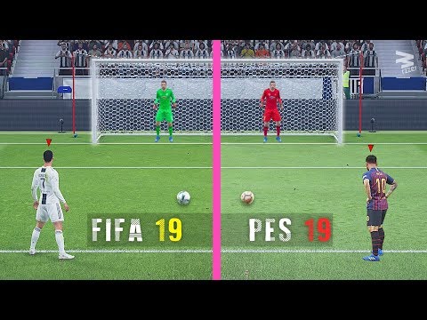 FIFA 19 Vs PES 19: Penalty Kicks