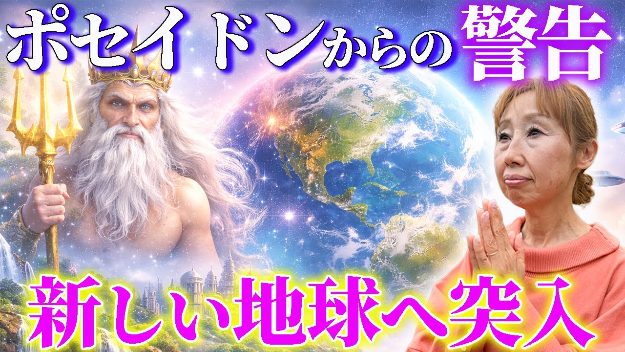 【危険】“女性性の時代”を信じると現実が崩れます⚠️ポセイドンからの警告⚠️新しい地球での大切なこと🌈