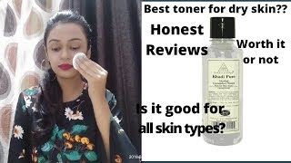 khadi toner for dry skin