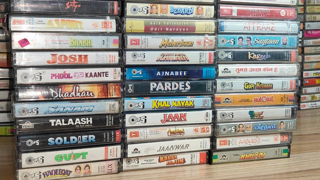 90s Audio Cassette Sealed And Open For Sale Contact WhatsApp 9352674430 