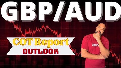 🔴 GBPAUD Analysis using the COT Report (Commitment of Traders)