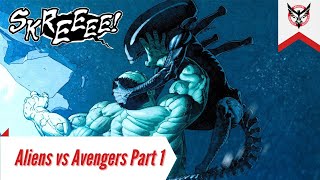 Xenomorph Defeats the Heroes and Destroys Humanity | Aliens VS Avengers Part 1