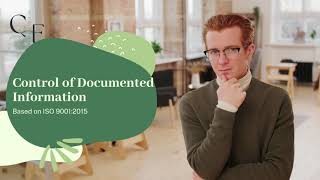 ISO Tips - Control of Documented Information