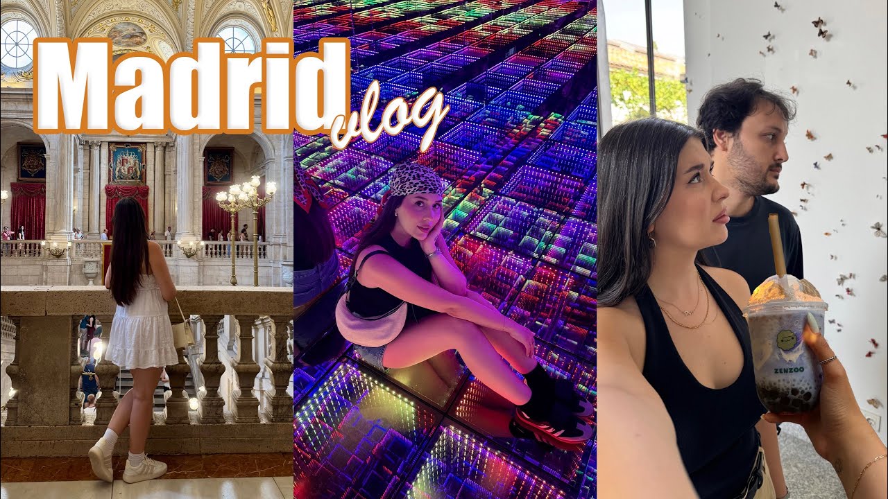 MADRİD VLOG 🇪🇸 | neler yedik, alışveriş, her yere yürüdük 🥲