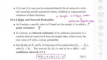 [MATH 5639 Actuarial Loss Models] Lecture 35: Ch10.1 Estimation