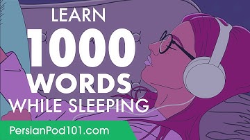 Persian Conversation: Learn while you Sleep with 1000 words