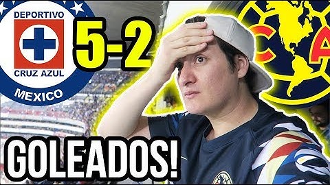 ¡GOLEADOS POR HOCICONES! Desde el Azteca Cruz Azul 5-2 America