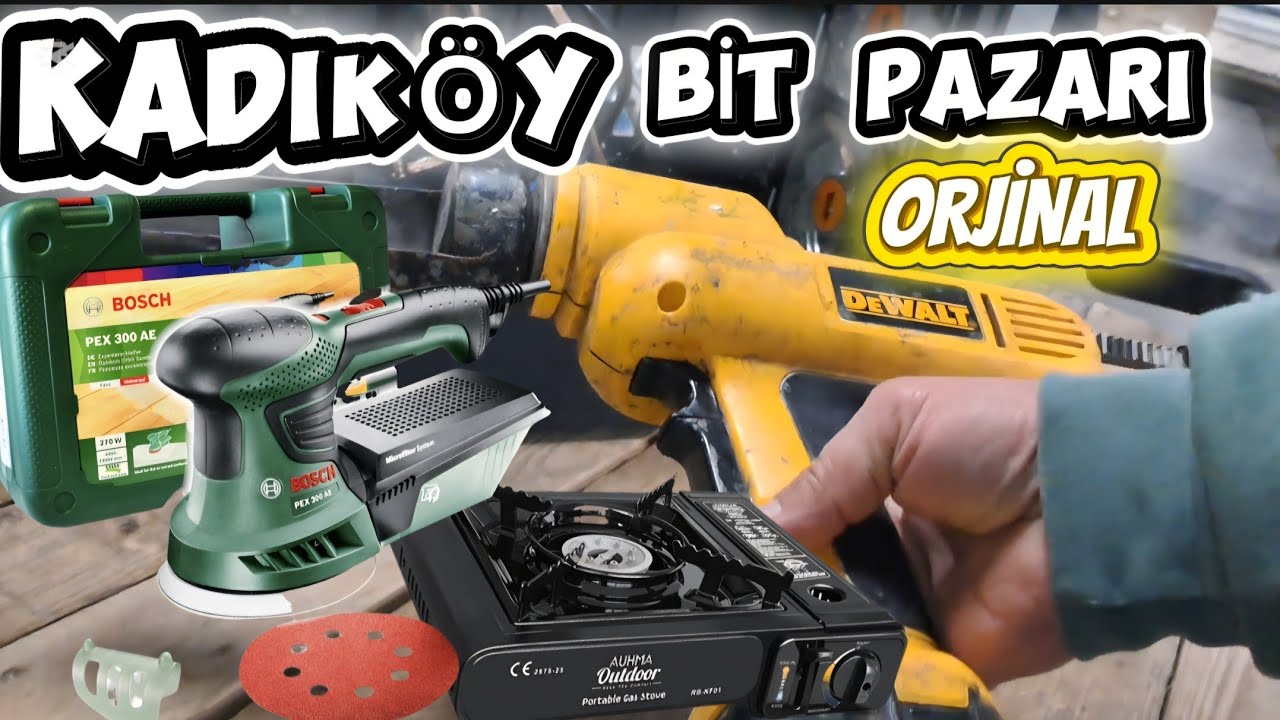 KADIKÖY BİT PAZARI // ORJİNAL HIRDAVAT ÜRÜNLER ALDIK #istanbul #bitpazarı #kadıköy 