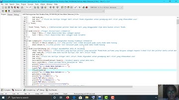 [UAS Matakuliah Pemrograman dan Struktur Data] Implementasi Konsep Single Linked List
