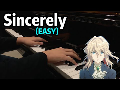 Sincerely (紫罗兰永恒花园OP) - TRUE