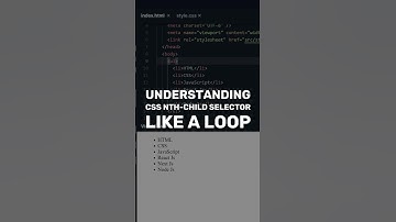 CSS nth-child Selector | Using 