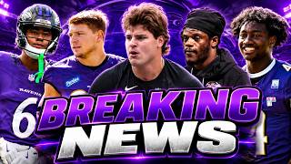 Ravens Drop Multiple New Developments & Decisions On Injury Report