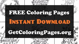 Inspirational quotes coloring pages pdf
