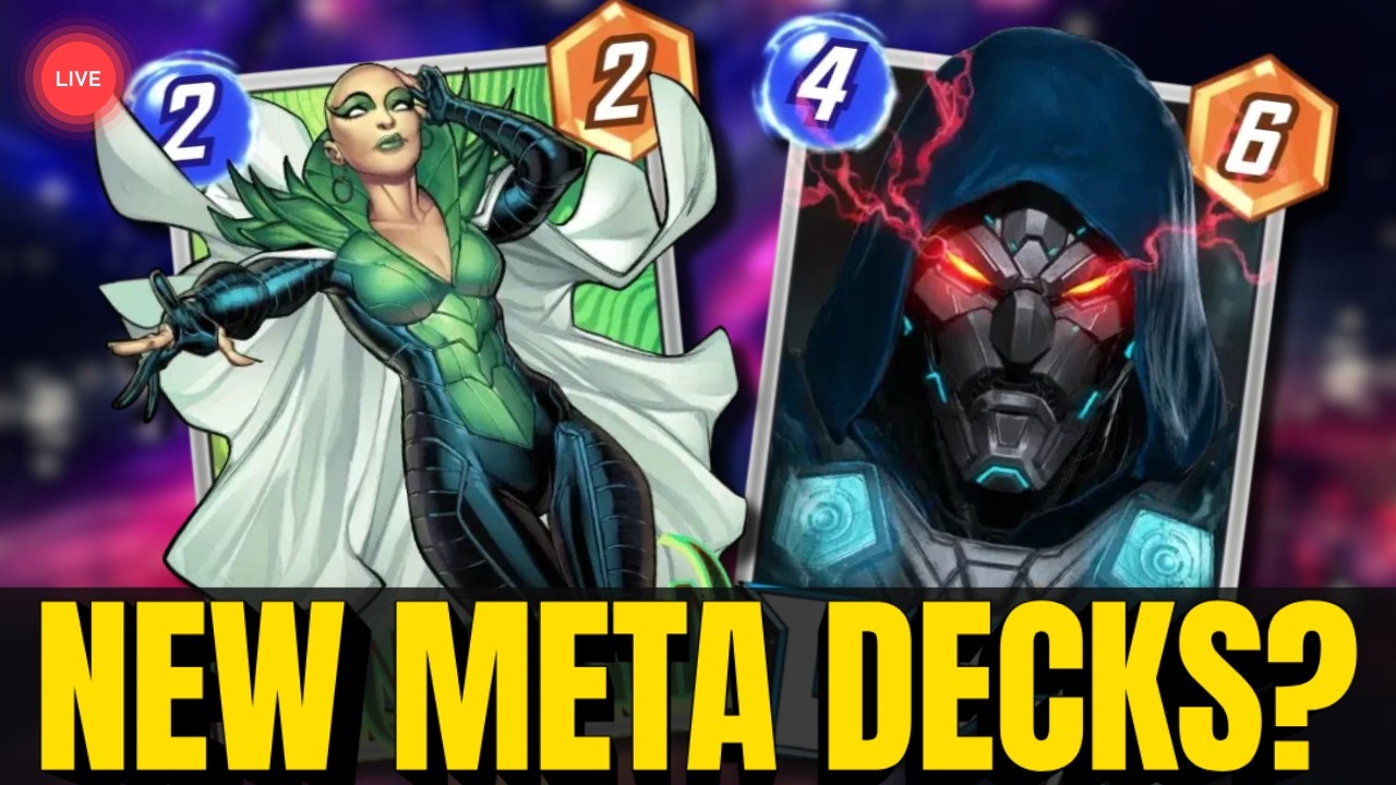 Testing Meta Decks for Infinite Climb! 😬 Marvel Snap (live stream)