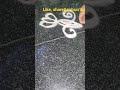 side border #art #easy #simple #rangoli #designs#tradition #culture#bright up ur home #women daily