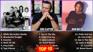 E r i c C l a p t o n MIX Best Songs ~ 1960s Music So Far ~ Top Album Rock, Pop, Blues, Rock Music