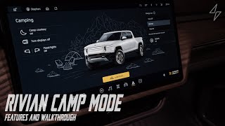 Rivian Camp Mode UI Walkthrough