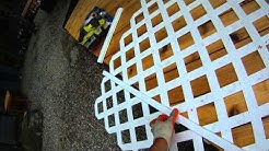 Deck Building - P4 - How to Install Lattice on a Deck