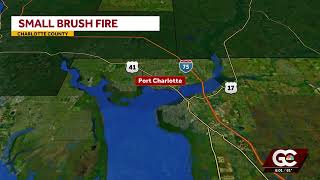 Crews Extinguish Brush Fire Near Gallagher Boulevard In Charlotte County