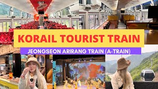 Korea‘s Korail Tourist Trains: Jeongseon Arirang A-Train Tour Guide Travel 관광열차 정선 아리랑 A트레인