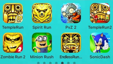 TempleRun2, zombie Run, going balls, TempleRun, spirit Run, Minion Rush, EndlessRun, SonicDash,