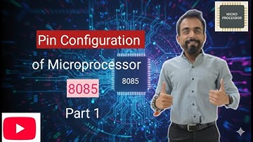 Pin Configuration of 8085 Part 1