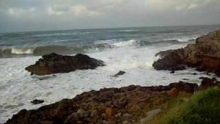 Temporal de Mar en Comillas 9 11 09