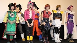 ももクロ、初の英語楽曲をレコーディング！新作「ドラゴンボール超」も発表！映画「ドラゴンボールZ 復活の『F』」大ヒット御礼イベント2　#Momoiro Clover Z　#Japanese Idol