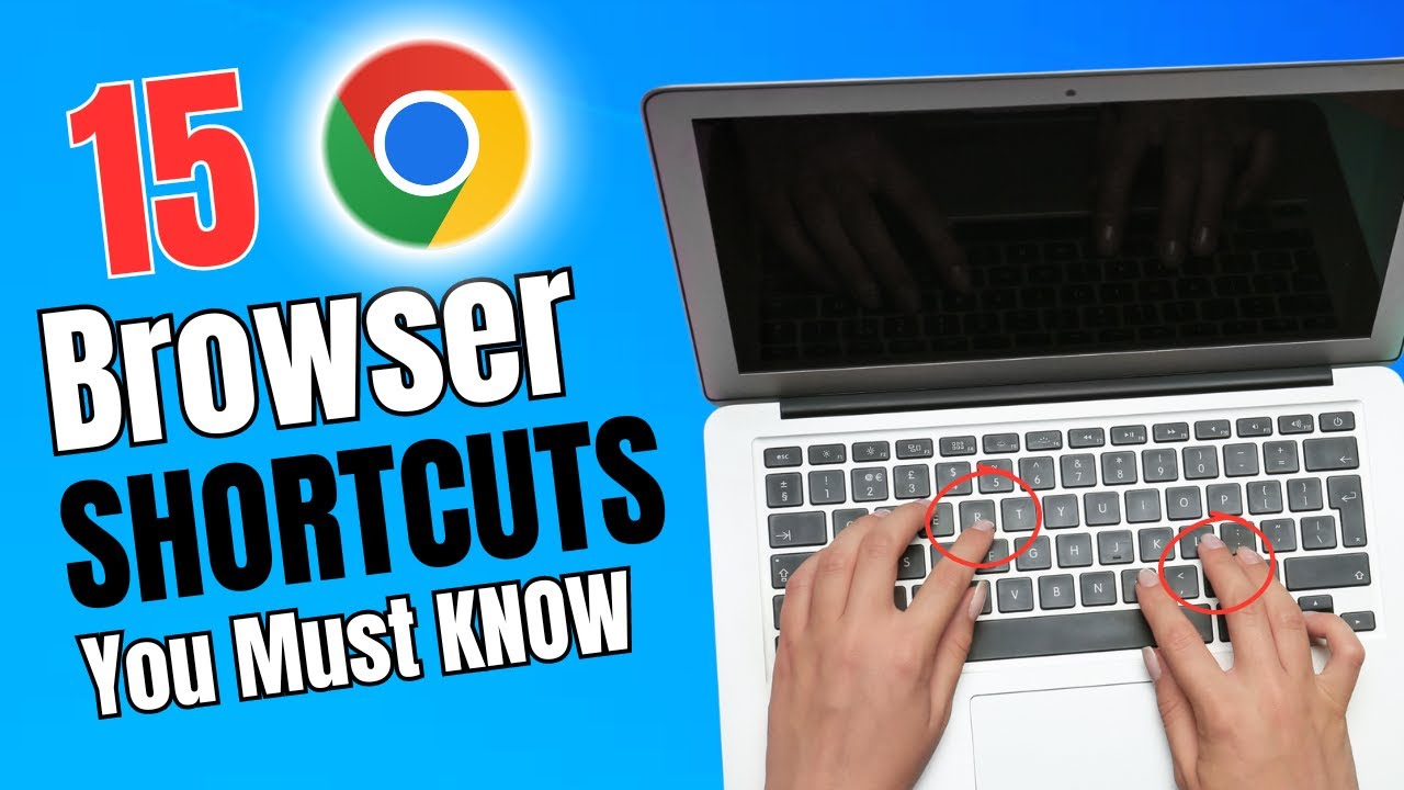 15 Browser KEYBOARD SHORTCUTS 🔥Every Computer User MUST KNOW
