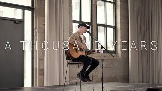 Christina Perri - A Thousand Years (Acoustic Cover by Dave Winkler)