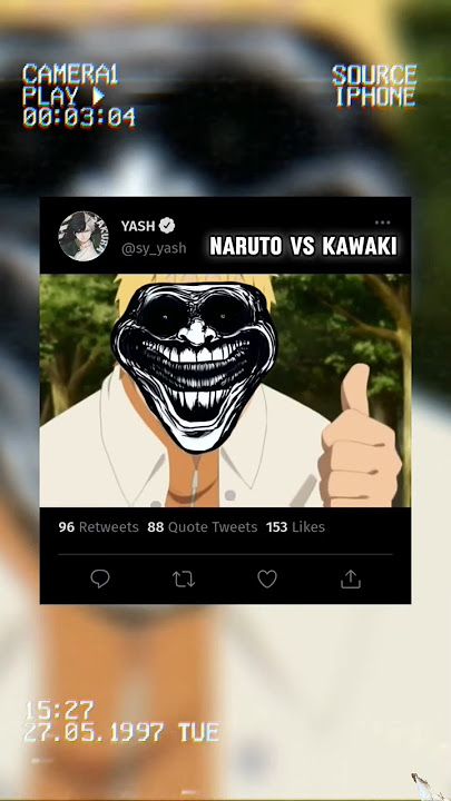 Naruto vs kawaki🥶🥶 #naruto #kawaki #anime #boruto #narutoshippuden #animeshorts #animeedit #edit