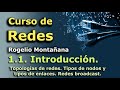 Curso de Redes. 1.1. Introducción. Conceptos básicos. Redes informáticas y telemáticas.