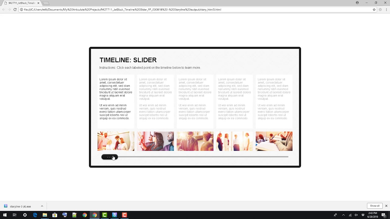 Storyline Styles: Timeline Slider - YouTube