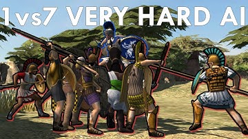 0AD | 1v7 Very Hard AI | Attempt #2