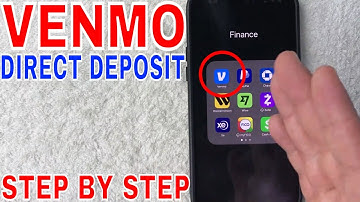 ✅  How To Set Up Venmo Direct Deposit 🔴